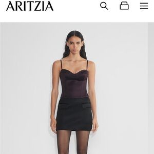 Aritzia Dazzle Bustier Corset Top NWT
Color: Noble